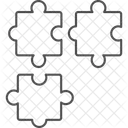 Jigsaw Puzzle Problem Solving Icon