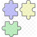 Jigsaw Puzzle Problem Solving Icon