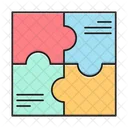 Puzzle Solution Graph Icon