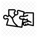 Jigsaw Puzzle Hand Icon