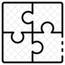 Jigsaw Puzzle Tiling Puzzle Mind Games Icon