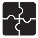 Jigsaw Puzzle Tiling Puzzle Mind Game Icon