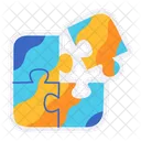 Jigsaw Puzzle Problem Solving Tiling Puzzle Icon