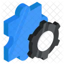 Jigsaw Setting Configuration Development Icon