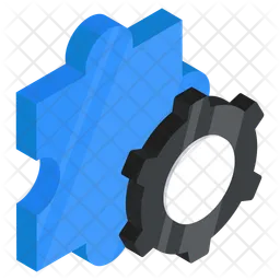 Jigsaw setting  Icon