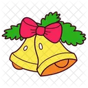 Bells Christmas Decoration Icon