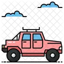 Jipe Carro Automovel Ícone