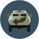 Jipe Militar Arma Ícone