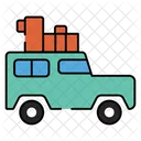 Jipe Veiculo Fora De Estrada Transporte Ícone