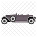 Jipe Vintage Carro Transporte Ícone