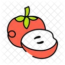 Fruit Jiro Persimmon Diospyros Kaki Icon