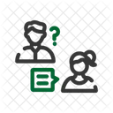 Job Vorstellungsgesprach Vorstellungsgesprach Symbol