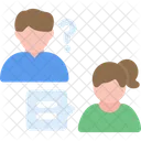 Job Vorstellungsgesprach Vorstellungsgesprach Symbol