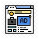 Job Listing Ad Icon