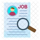 Analysis Job Opportunity Job Market 아이콘
