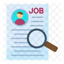Analysis Job Opportunity Job Market 아이콘
