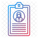 Resume Cv Job Profile Icon
