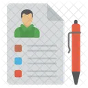 Job Application Hiring Icon