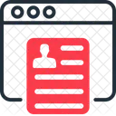 Job Apply Application Resume Icon