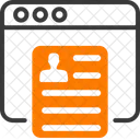 Job Apply Application Resume Icon