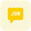 Job Chat Business Chat Office Chat Icon