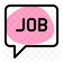 Job Chat Business Chat Office Chat Icon