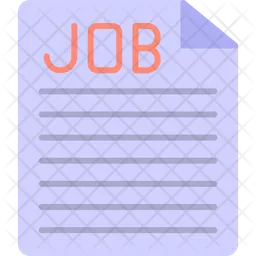 Job Description  Icon