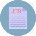 Job Description Employment Document Icon