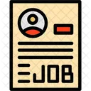 Job Description Position Description Job Profile Icono