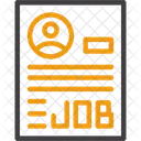 Job Description Position Description Job Profile Icono