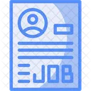 Job Description Position Description Job Profile Icono