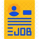 Job Description Position Description Job Profile Icono