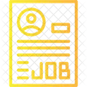 Job Description Position Description Job Profile Icono