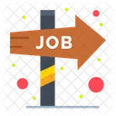 Job Direction Direction Board Career Direction Icon