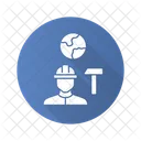 Arbeit Fur Einwanderer Arbeit Einwanderer Symbol