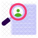 Job Search Recruitment Search Talent Icon