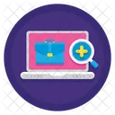 Job Hunting Job Finding Searching Icon