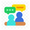 Job Interview Consultation Symbol