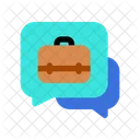 Job Interview Consultation Symbol