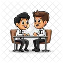 Job Recruitment Interview Icon