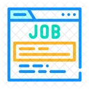 Job Search Web Icon