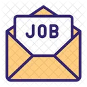 Job Letter Job Envelop Job Mail Icon