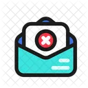 Rejected Application Letter Icon
