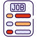 Job List Job Job Details Icon