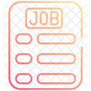 Job List Job Job Details Icon