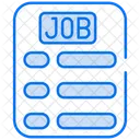 Job List Job Job Details Icon