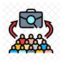 Job Market Competition Icon