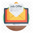Job Offer Job Letter Job Permit Icon