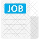 Job Document Business Job Job Paper Icon