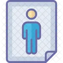 Job Profile Job Application Resume Icon